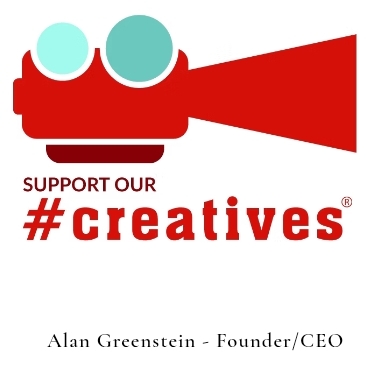 Support our creatives logo